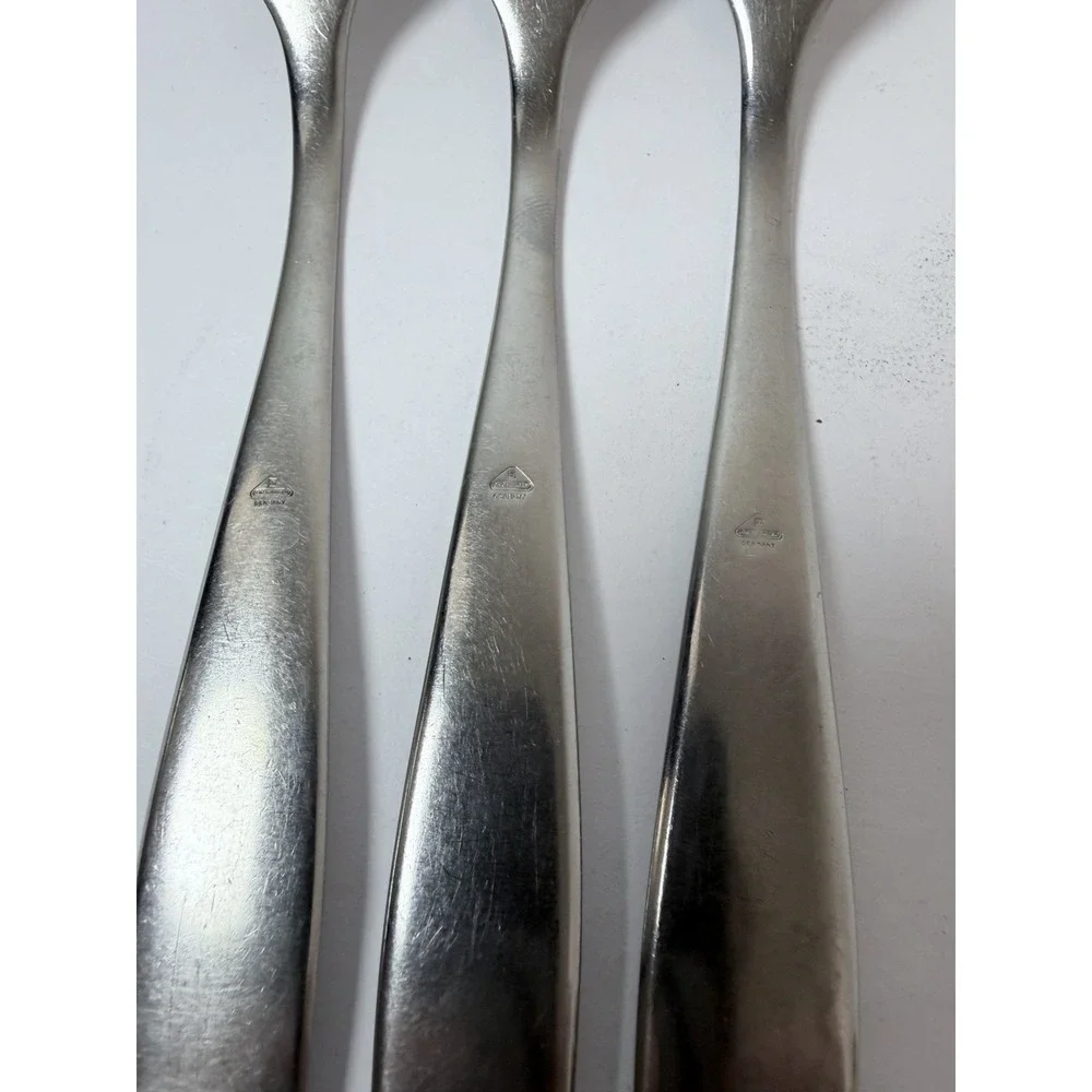 WMF LINE Dinner Forks Set of 3‎ Cromargan Stainless Germany 7 1/2